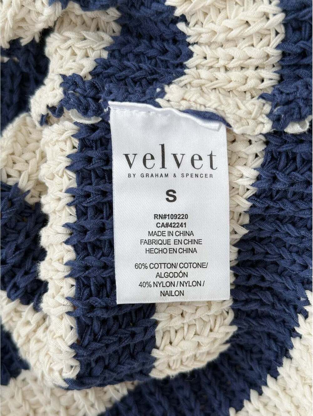 VELVET - SIZE S - Picture 5 of 5